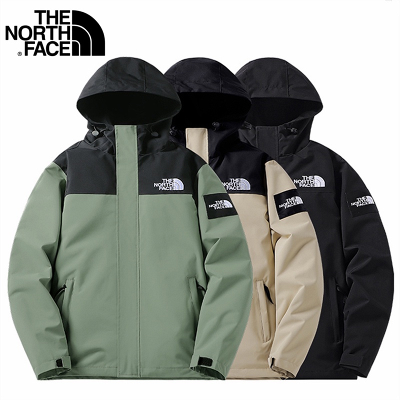 Embroidered Logo The North Face 100Original Couple Jackets Windproof