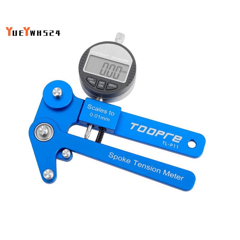 TOOPRE MTB Bike Electronic Tension Meter Tool Wheel Spokes Builder Tool