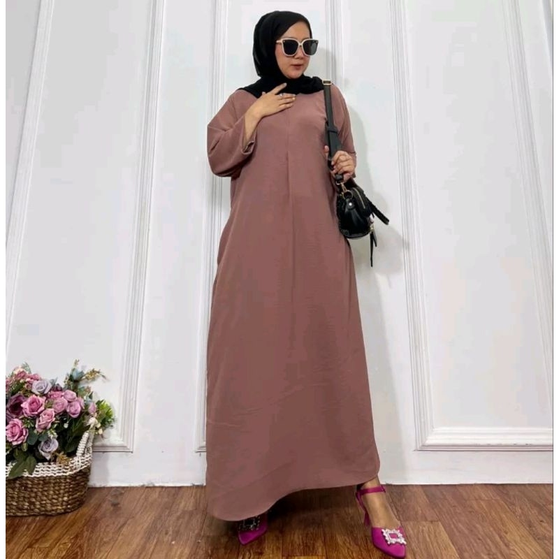 Lenora dress Long gamis midi maxi muslim Women airflow Brocade DEODORA