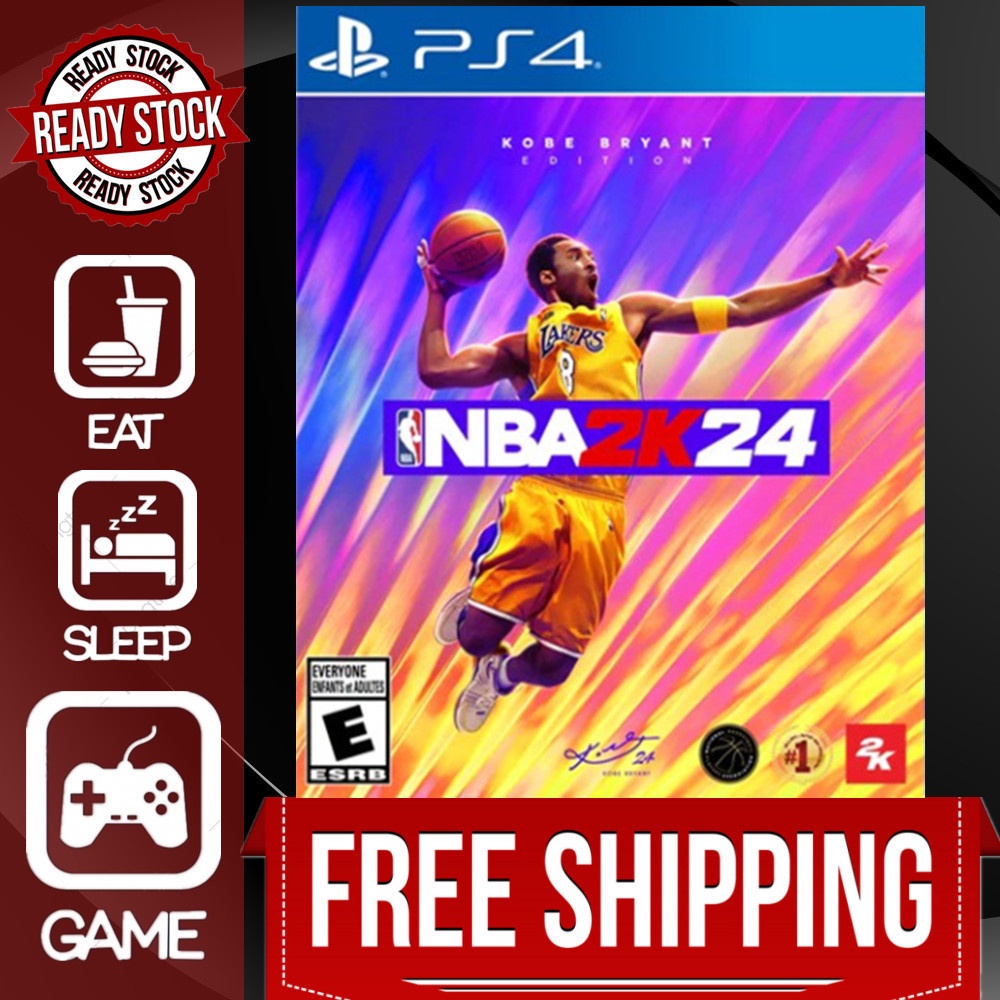 PS4 NBA 2K24 Kobe Bryant Edition (English*Disc*New Seal) PS4 NBA 2K24 ...