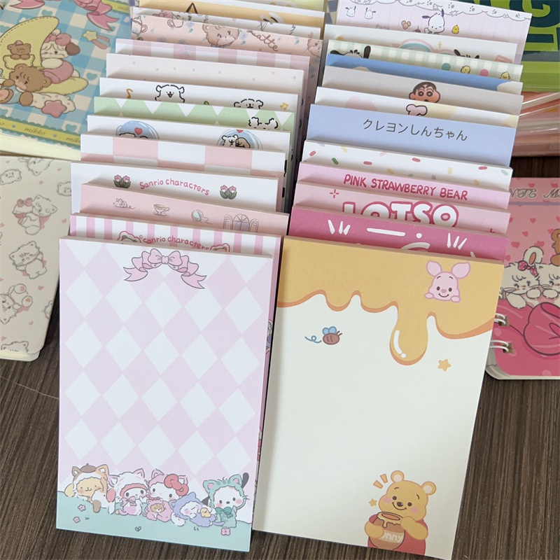 Sanrio Mikko Lotso Notepad Memo Paper Cute Cartoon Memo Notes School ...