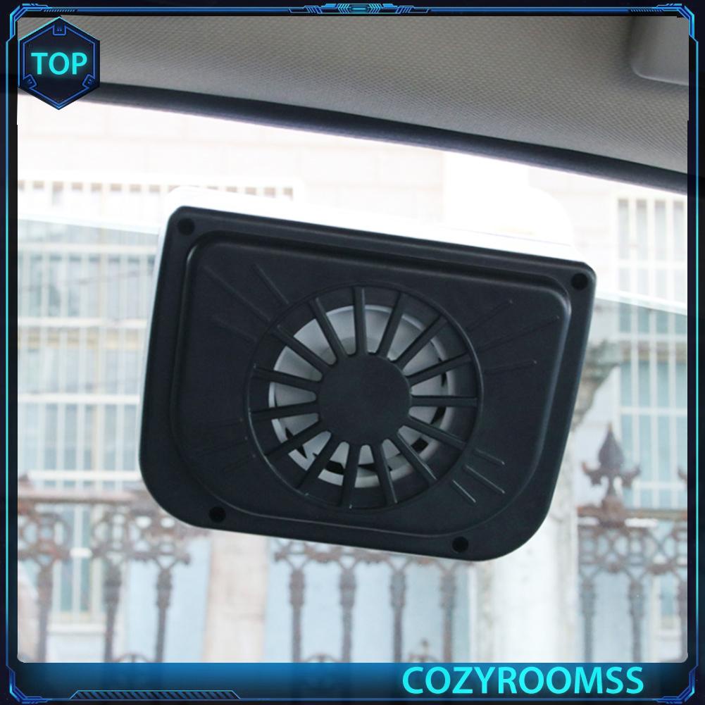 【COZY】Solar Powered Car Interior Cooler Ventilation System Auto Air