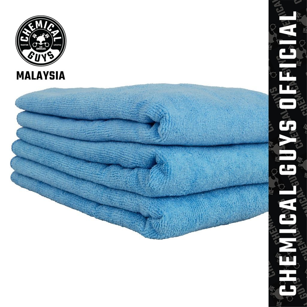 Chemical Guys Professional Grade Microfiber Towel w/Silk Edges - 16in x 16in - 3 Pack