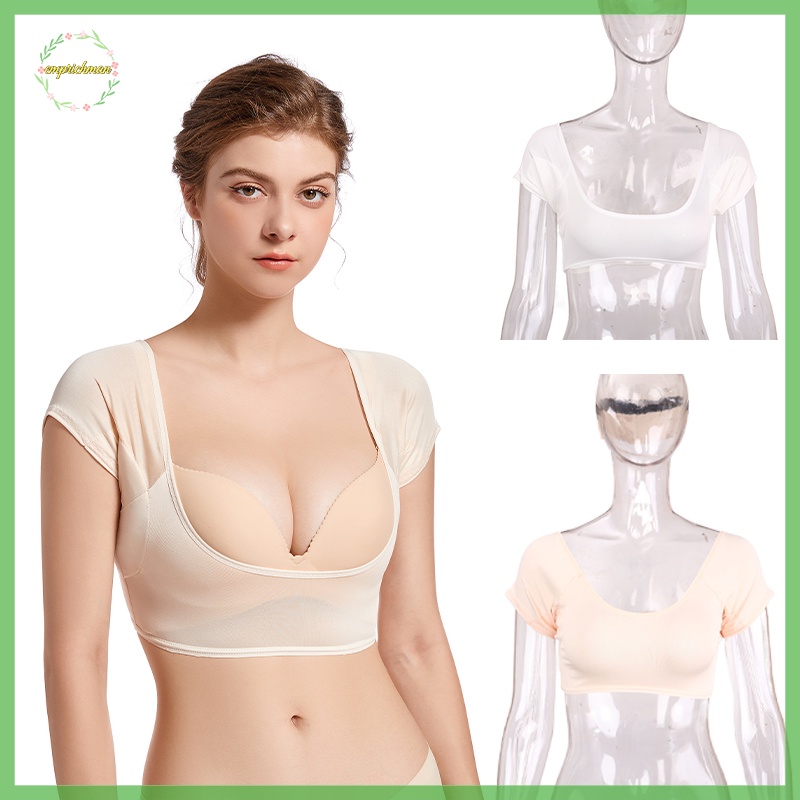 EPMN> 1Pcs S/M/L/XL Underarm Sweat Absorbent Pad Vest Absorb Sweat Top