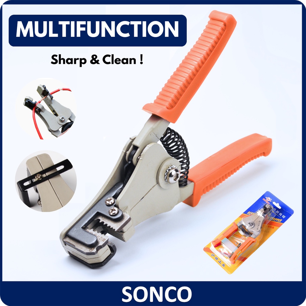 BlueSpot Automatic Wire Stripper, Crimper & Cutter | All-in-One Electrical Tool