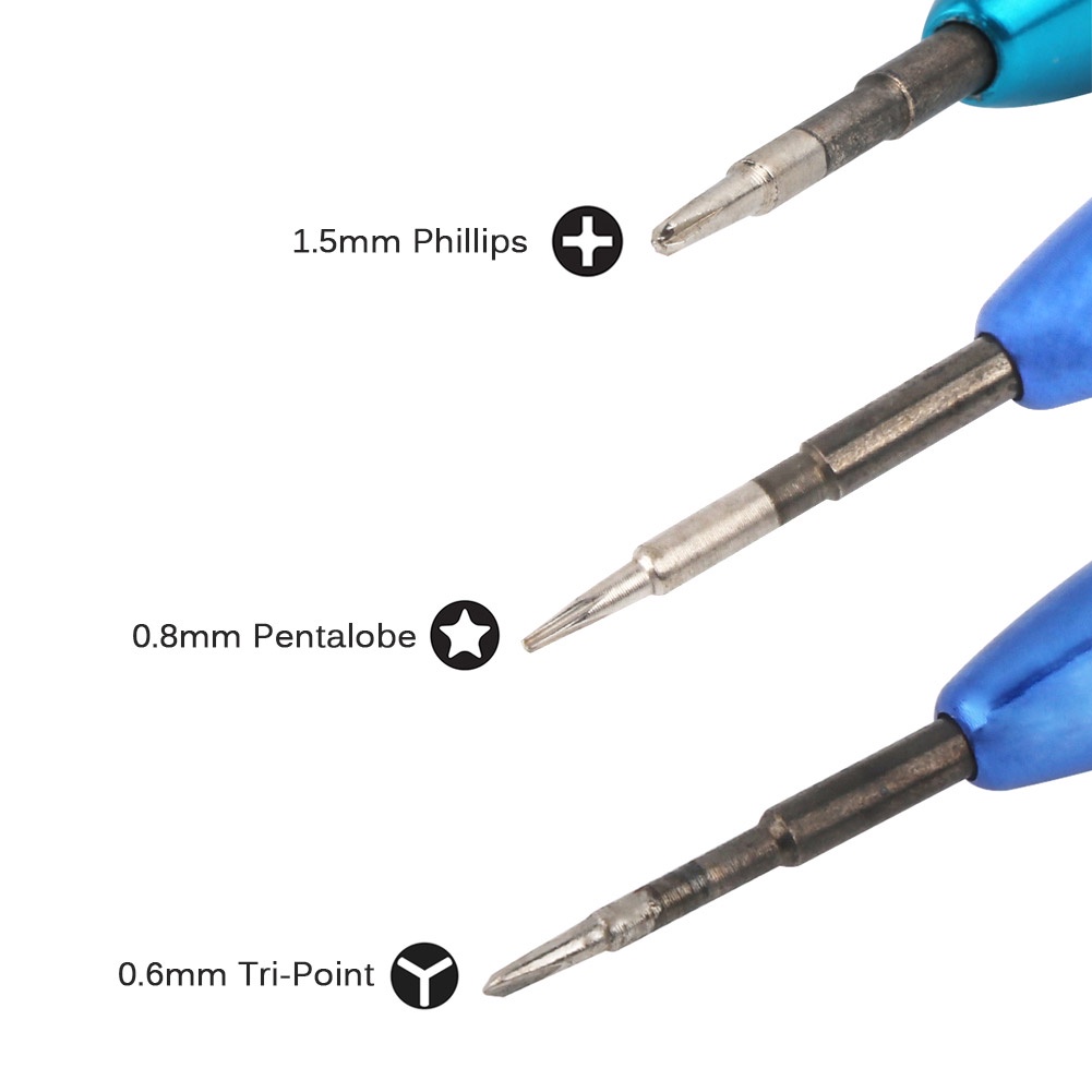 Phillips Tripoint Screwdriver for IPhone, Repair Tool Kit, 1.5mm, 0.8mm ...