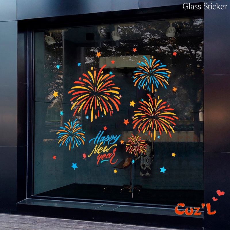 2024 New Year Fireworks Decorative Window Stickers Shopping Mall Shop   Sg 11134201 7rbmz Lpiqwdtuhwuf65