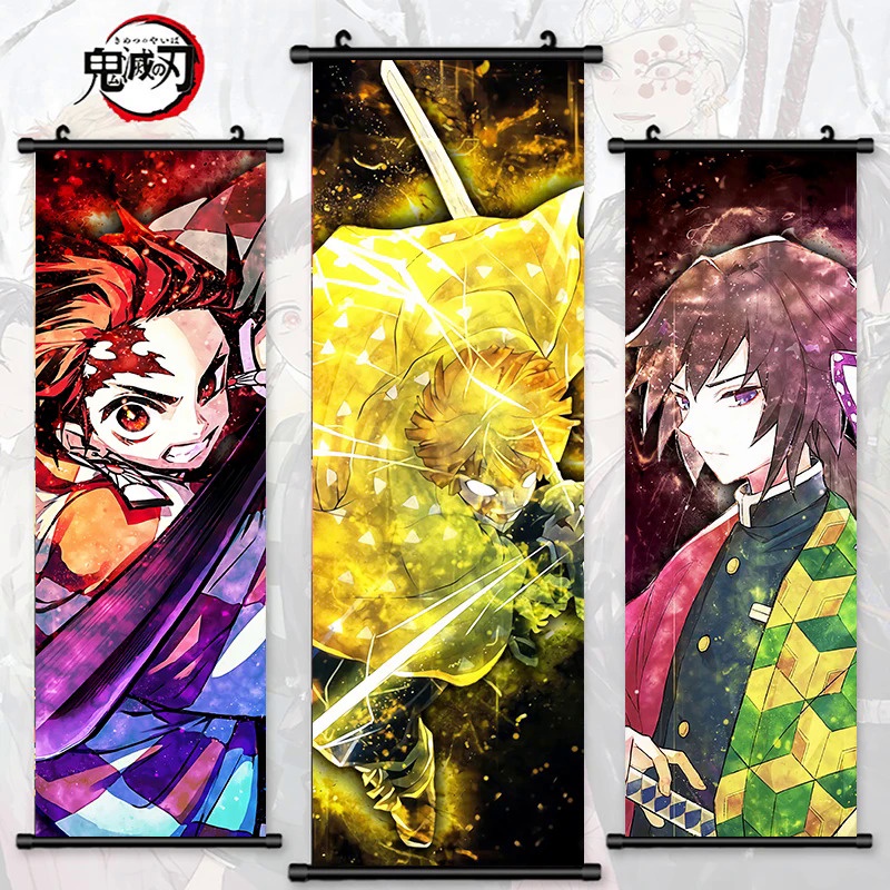 Canvas Print Demon Slayer Picture Anime Wall Artwork Tomioka Giyuu ...