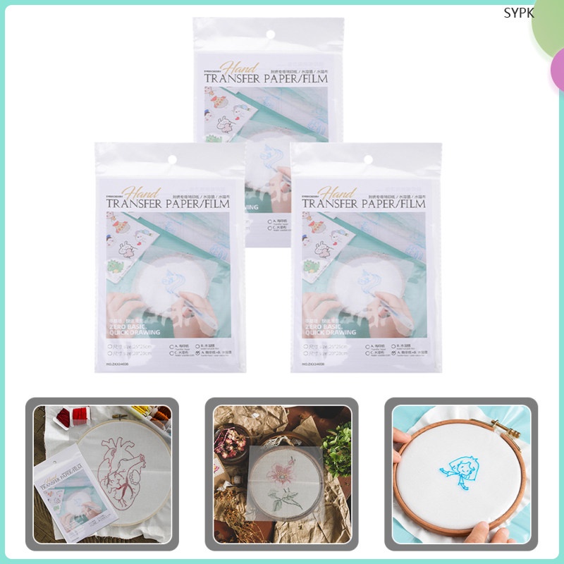 Kasut Embroidery Backing Sulky Sticky Stabilizer Water Soluble Film