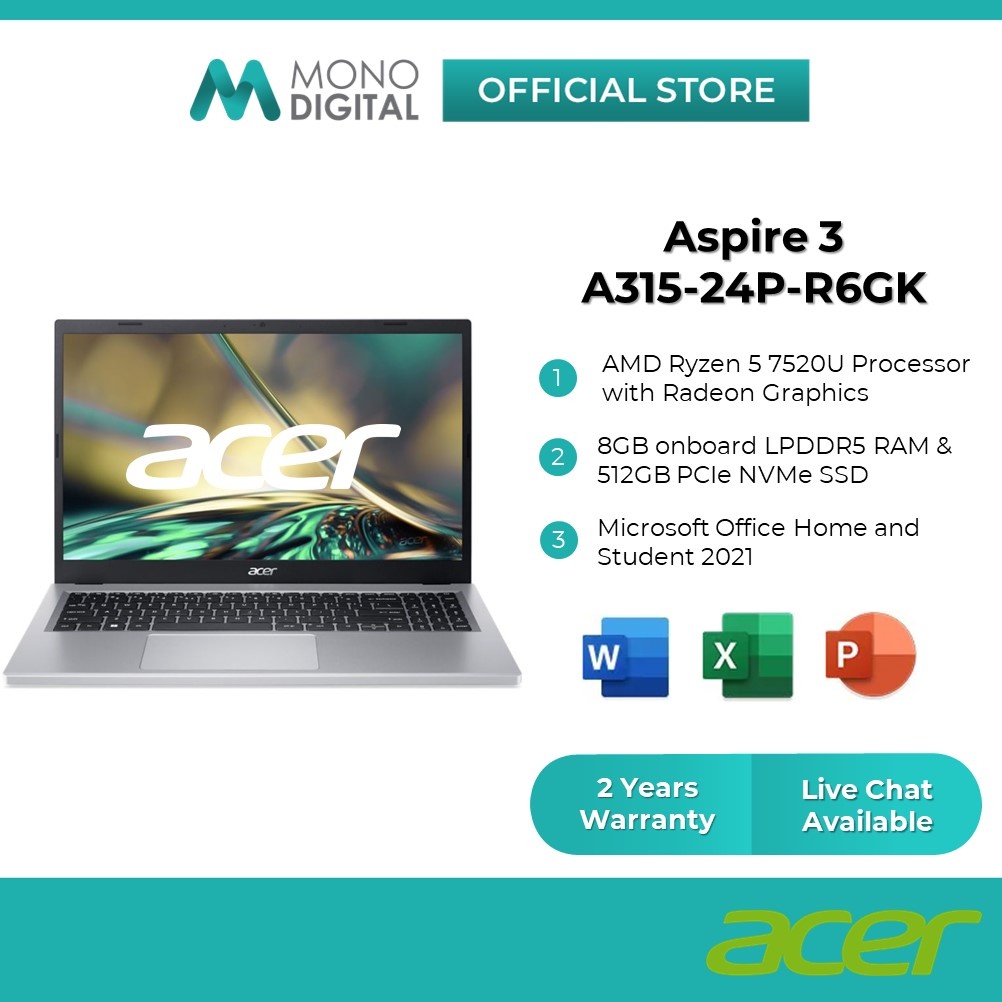 Acer Aspire 3 A315-24p-r6gk 15.6