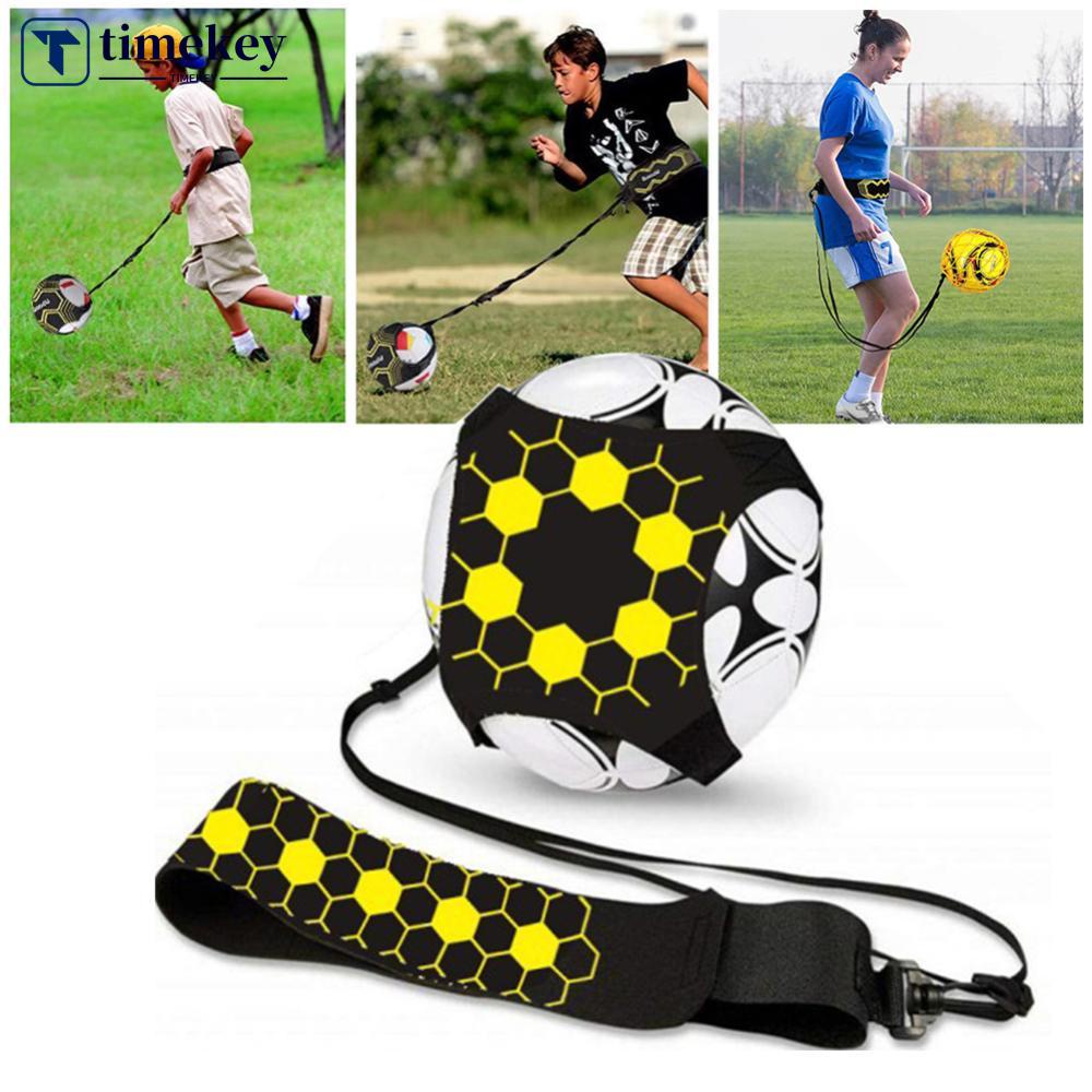 TIMEKEY Football Kick Trainer Belt Device Solo Auxiliary Training Ball