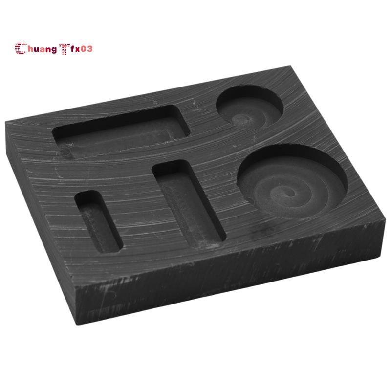 5In1 Graphite Casting Ingot Mold Coin Combo Metal Casting Refining