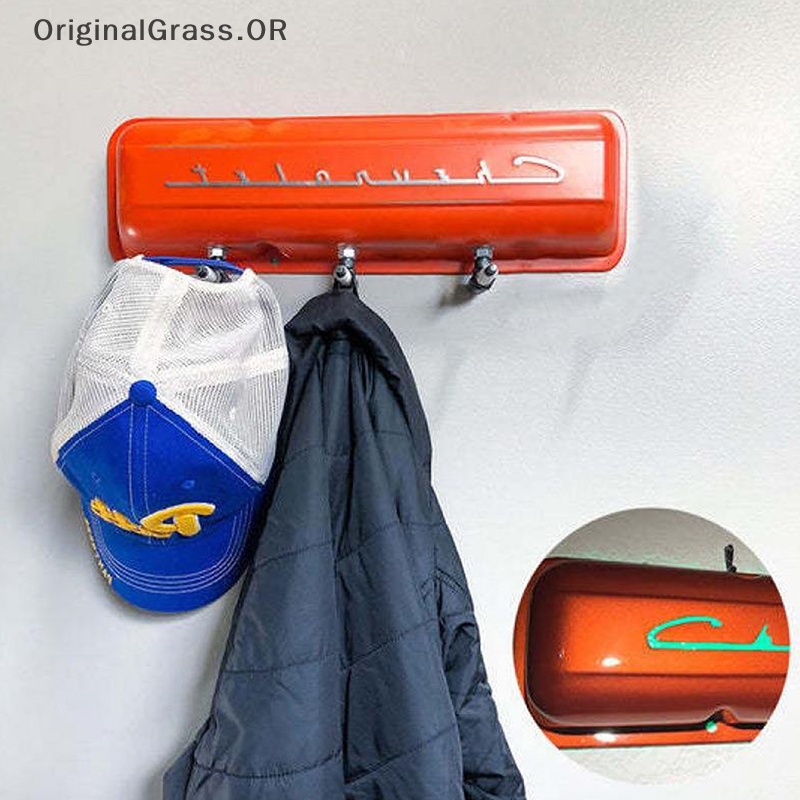 Orig Vintage Valve Cover Wall Shelf Vintage Script Valve Cover Rack Man