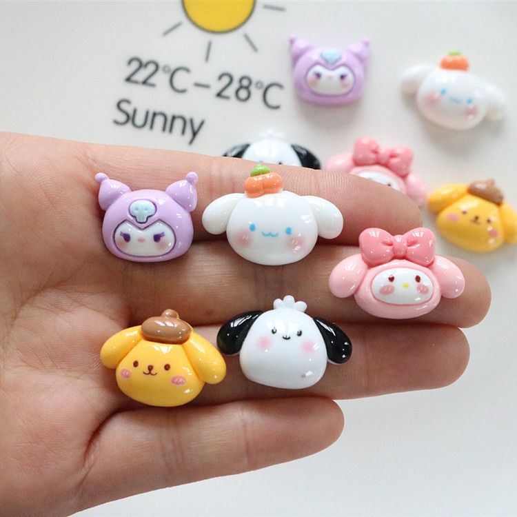 Cute CHARACTERS CHARM CUTE gemoi Character Patch Beads Decoration For ...