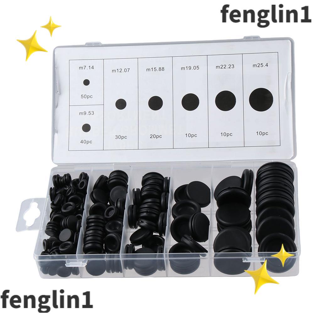 FENG 52 PCS Grommet Kits for Wire Electrical Hole Plugs Firewall Solid