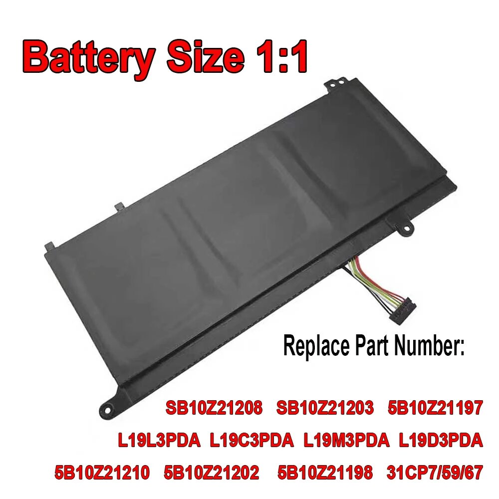 New Laptop Battery L19D3PDA For Lenovo Thinkbook 14 15 G2 Itl Are