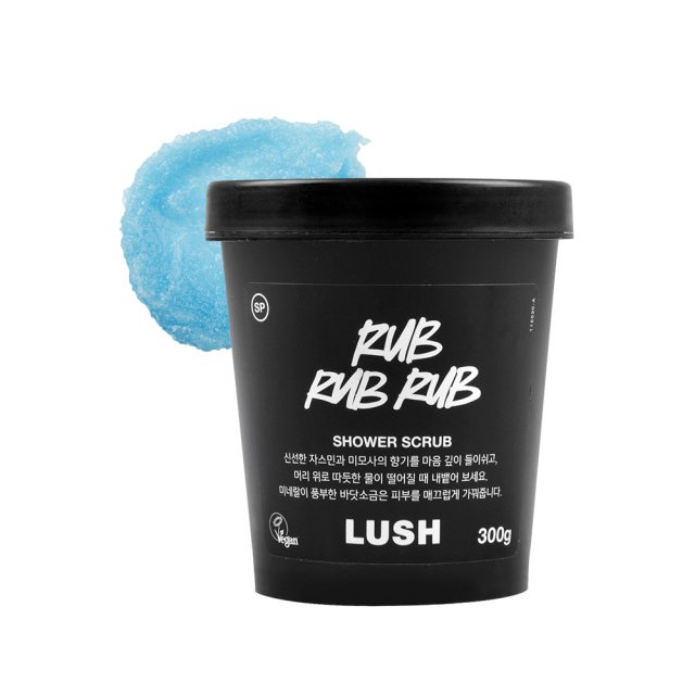 LUSH rub rub rub shower body scrub 300g Shopee Malaysia