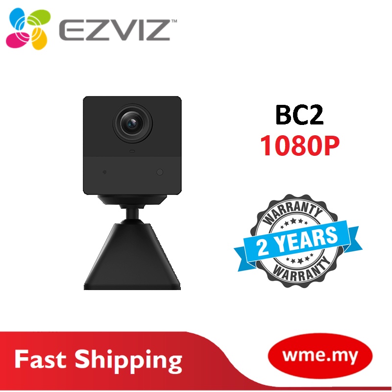 EZVIZ BC2 2MP Indoor Wi-Fi Smart Home Battery Camera | Shopee Malaysia