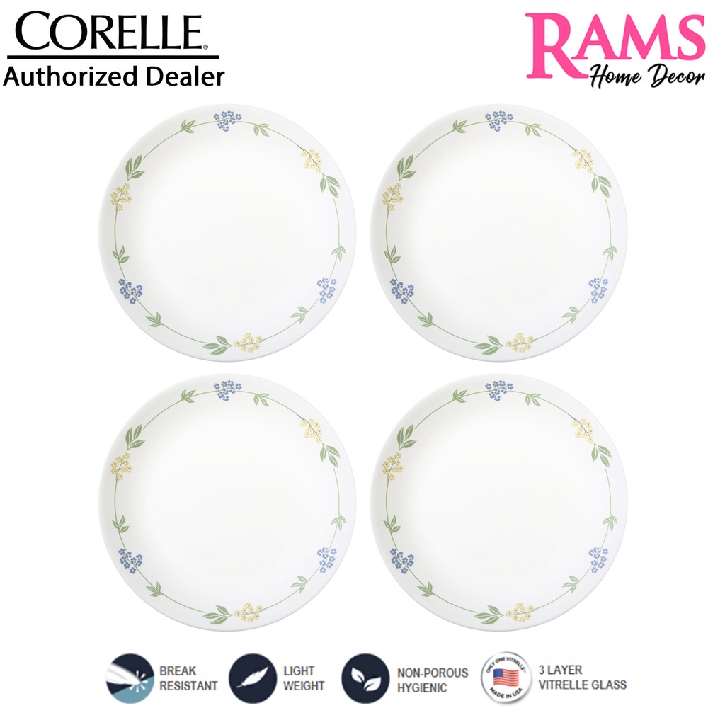 Corelle Vitrelle Tempered Glass Dinner Plate / Luncheon Plates / Cereal Bowl / Set Pinggan Kaca