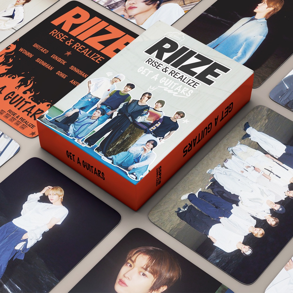 55 pcs Riize -get A GUITARS Debut Album Photocard Kpop Photocards