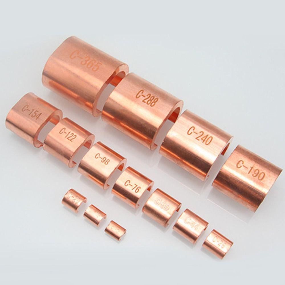 SUNSHINE Copper Wire Clip, Copper C Type Wire Connector, Aluminum Cable ...