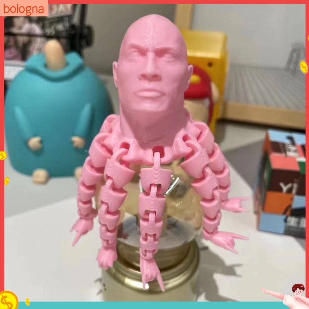 {bologna} 3d Printed Toy Collectible Statue Colorful 3d Printed Octopus