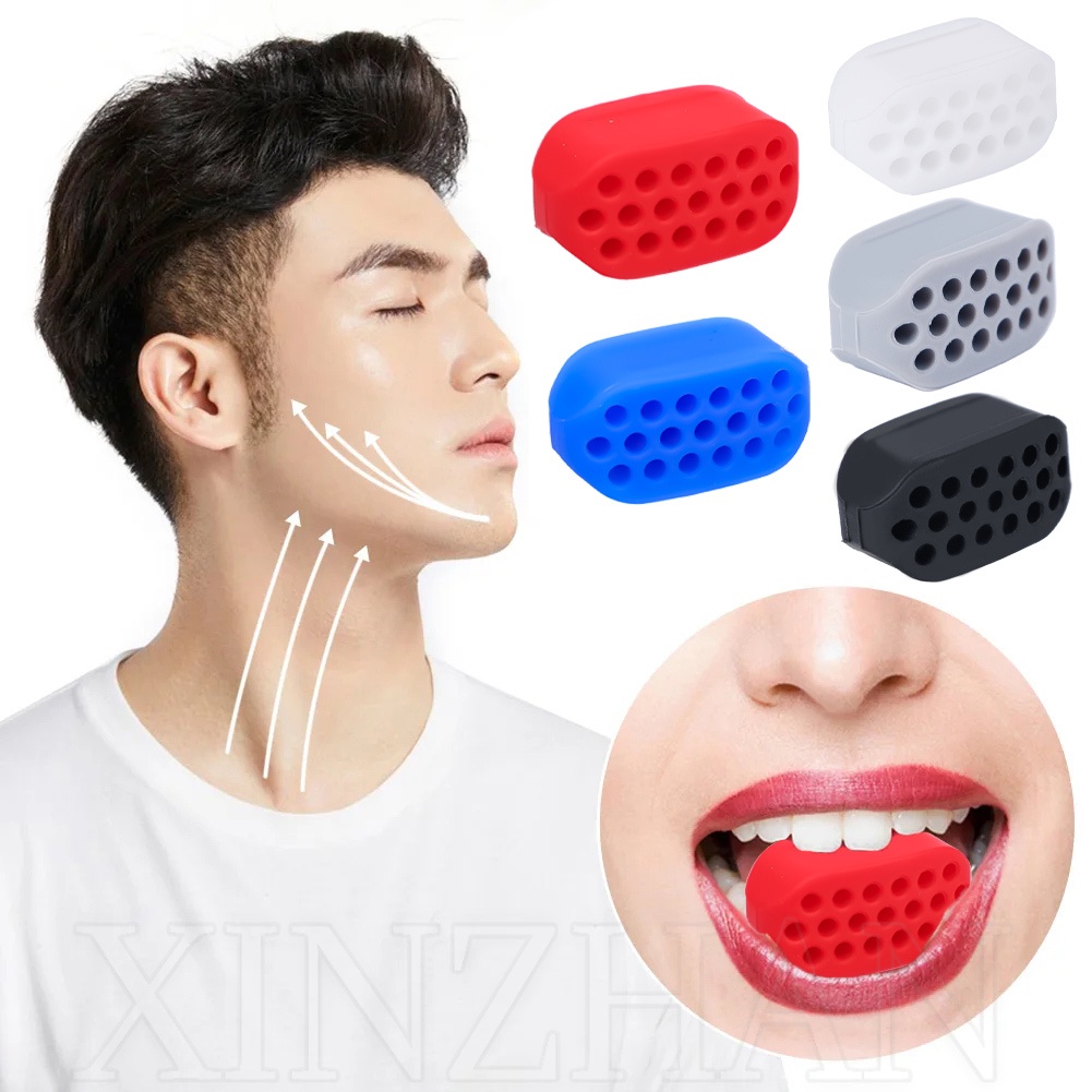 Face Jaw Muscle Fitness Trainer Chew Ball - Cheek Jaw Line Lifting ...