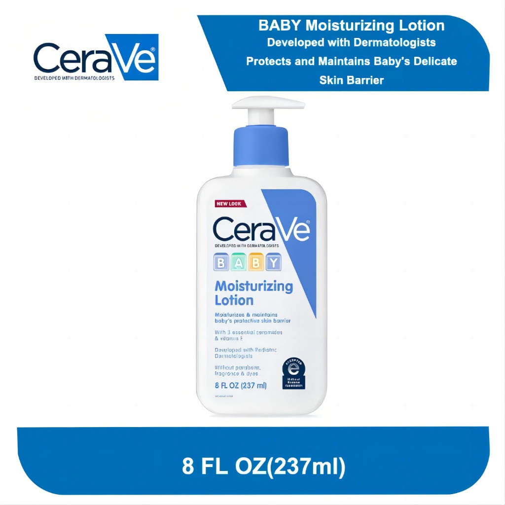 CeraVe Baby Moisturizing Lotion with 3 Essential 237ml | Shopee Malaysia