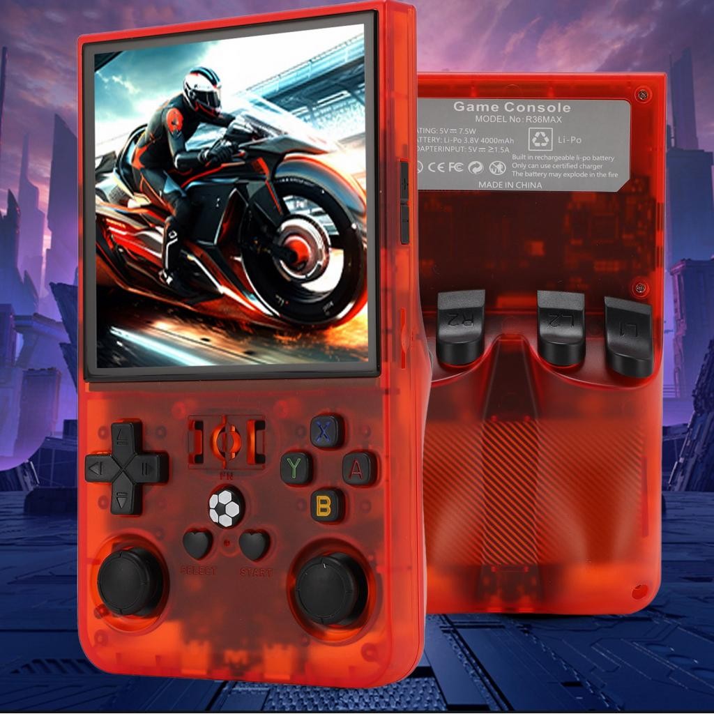 Maib Portable Game Console Eye Care Open Source 4 Inch IPS Screen ...