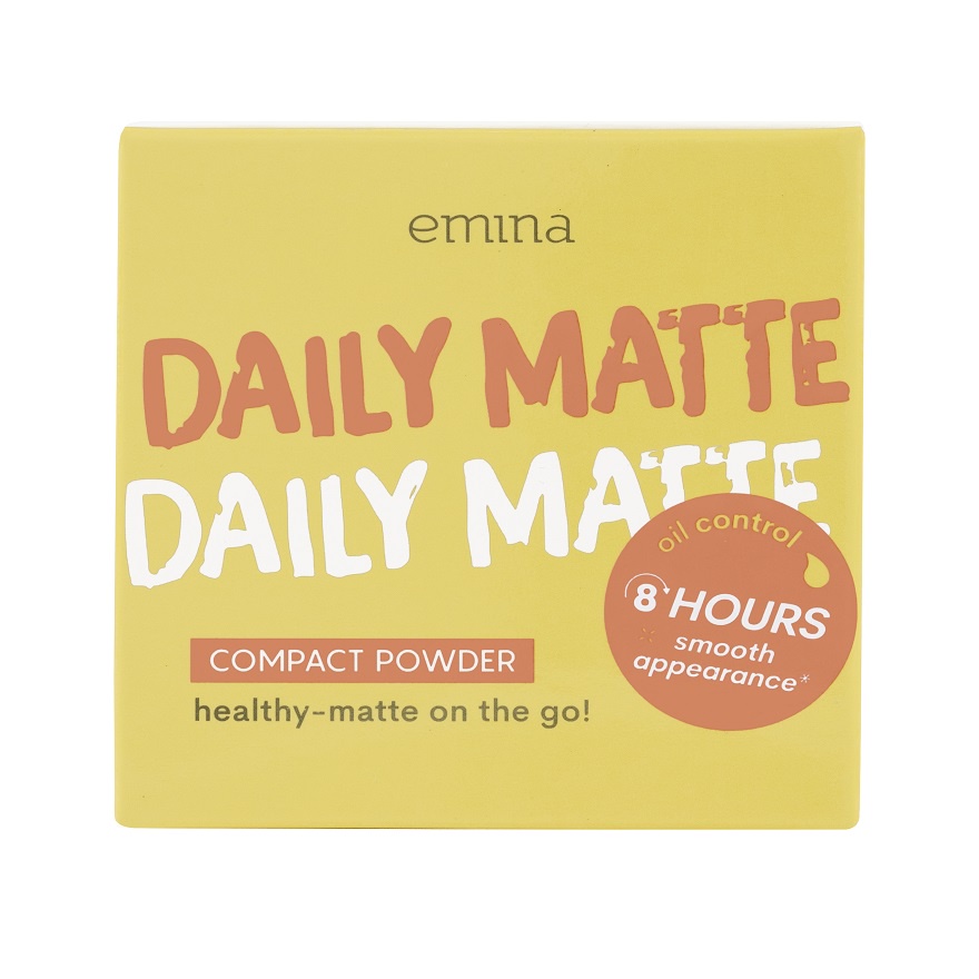 Emina Daily Matte Compact Powder 01 Light 11 g | Shopee Malaysia