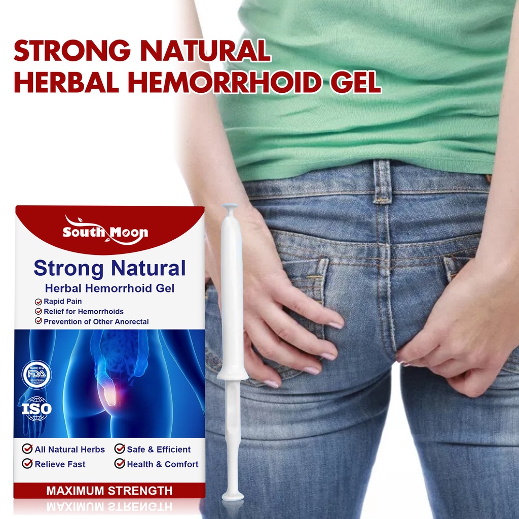 Strong Natural Herbal Hemorrhoid Gel Hemorrhoid Fissure Treatment Gel Natural Plant Strength 