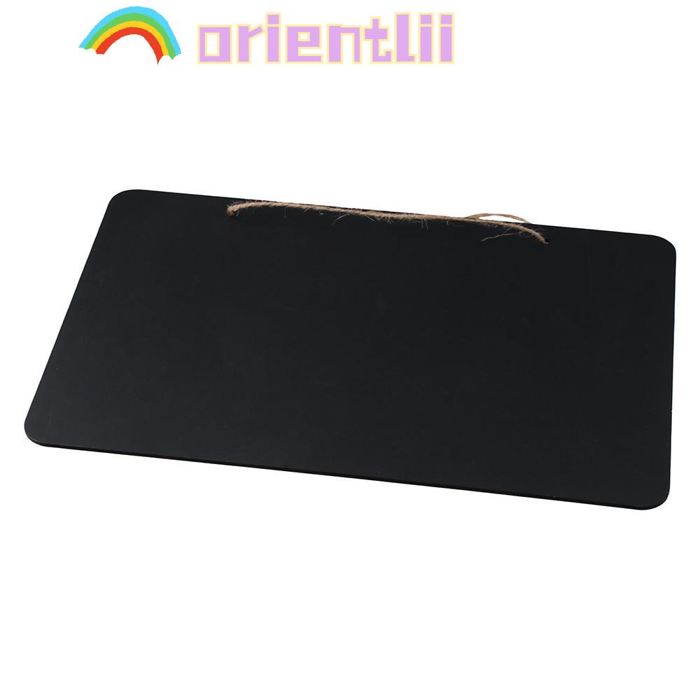 ORIENTLIIY Mini Blackboard, Double Sided Tabletop Chalkboards