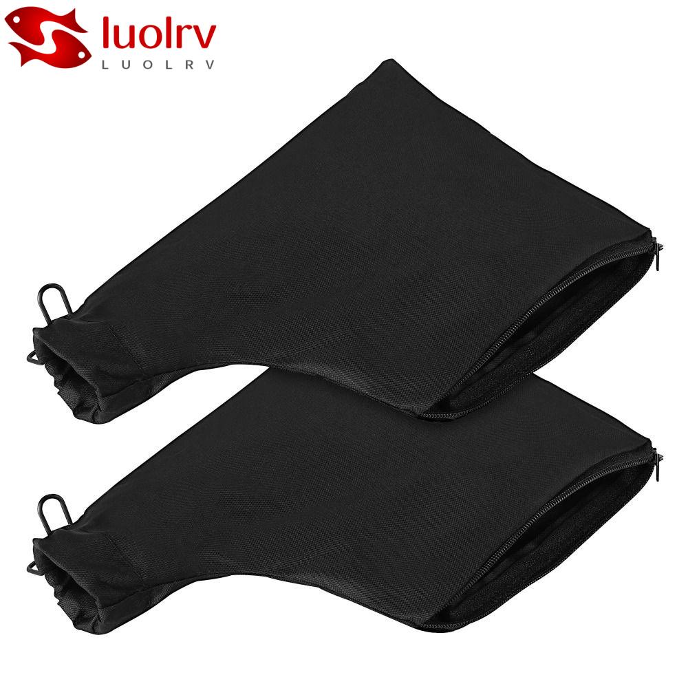 LUOLRV 2pcs Miter Saw Dust Bag, Wired Adjustable Stand 255 Model Dust Collection Bag, Black Tank