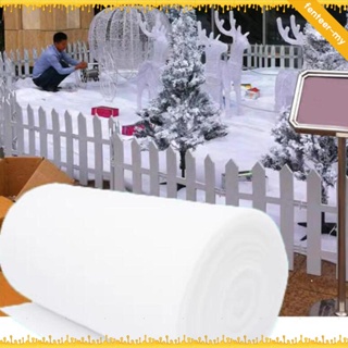 Christmas Fake Snow Decor - Cotton Like Fluffy Indoor Snow - Artificial  Snow For Mantle Village Or Nativity Set, Flame Resistant Blankets For  Christma