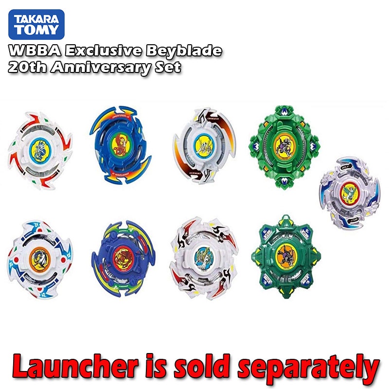 Takara Tomy Beyblade WBBA BBG-21 Bakuten Beyblade 20th Anniversary Set ...