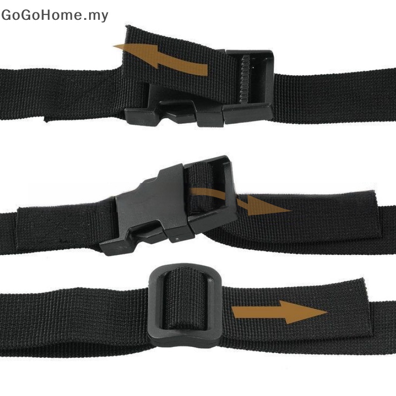GOG Buckle Tie-Down Belt Cargo Straps For Car Motorcycle Bike With PP ...