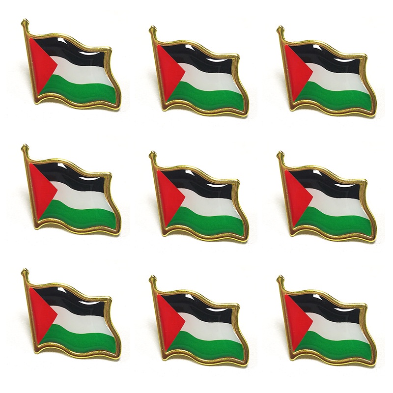 Palestinian Pin Button Badge Palestine National Badge Armband for