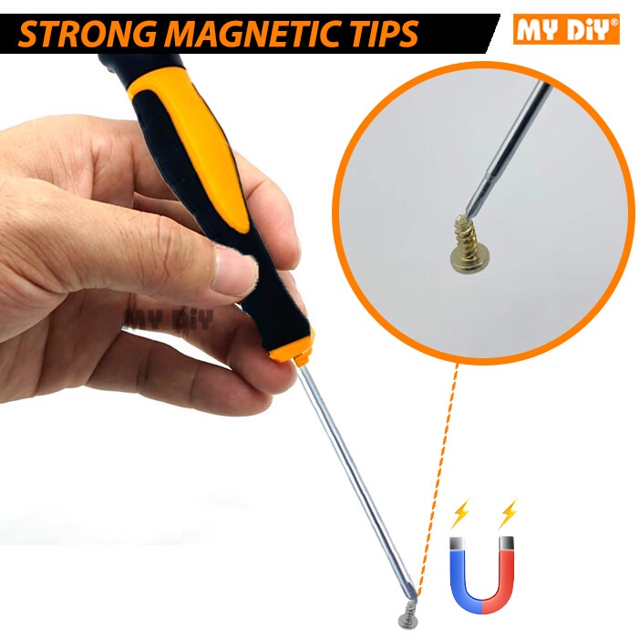MYDIYHOMEDEPOT - 4pcs Screwdriver Set Multipurpose Magnetic Precisison ...
