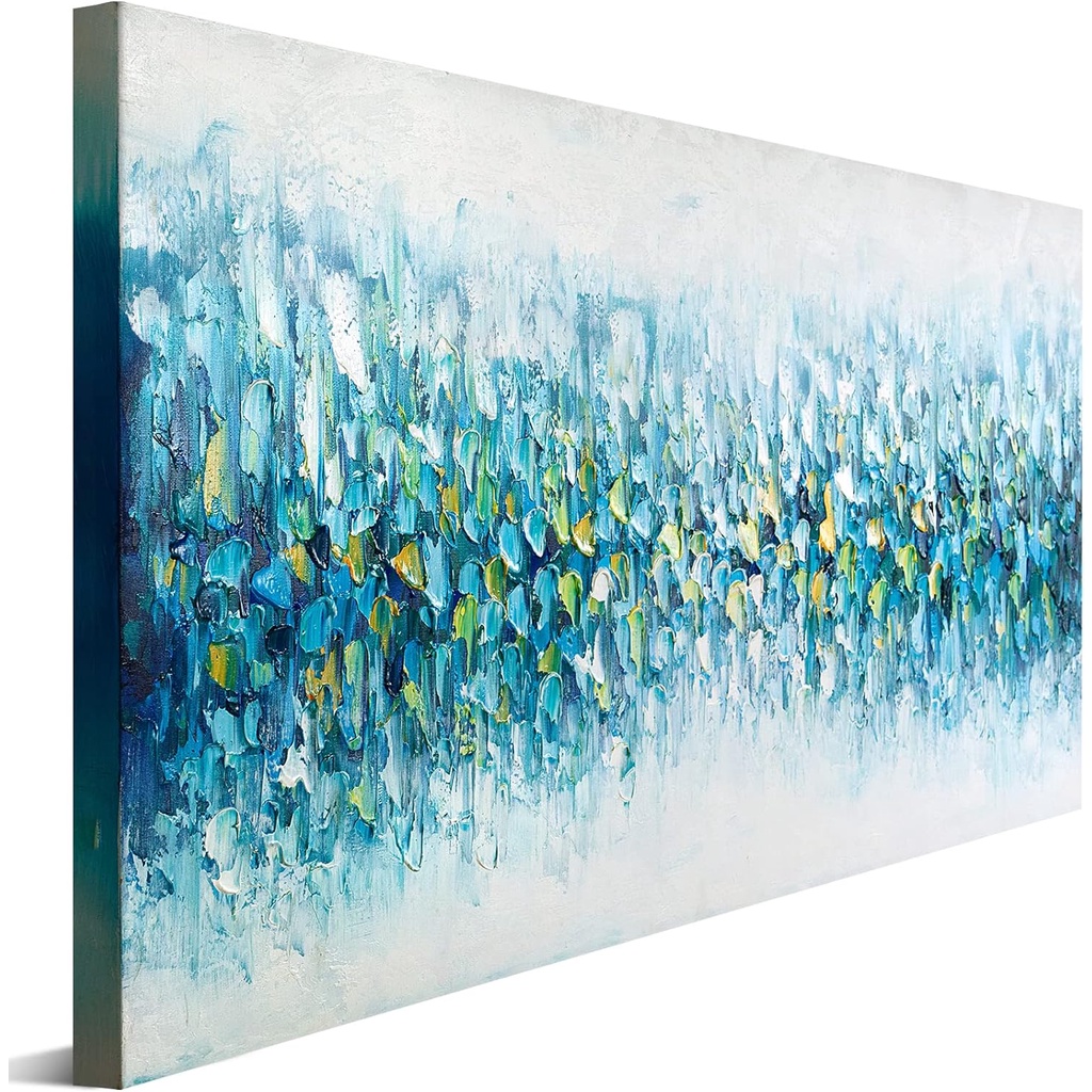 Abstract Canvas Wall Art Textured: 3d Art Painted Painting Wall Art ...