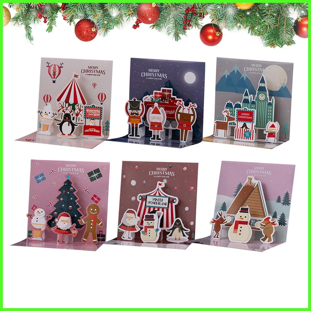 3D Pop Up Christmas Cards Christmas Handmade Card Christmas Cards Pop ...