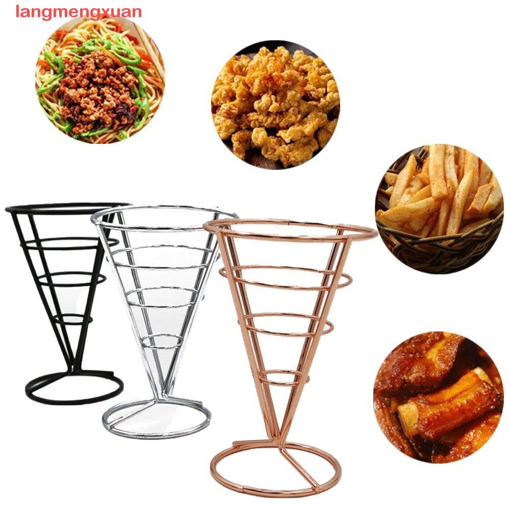 LANGMENGXUAN Fried Chicken Rack Snack Rack Cone American Bar Cafe ...