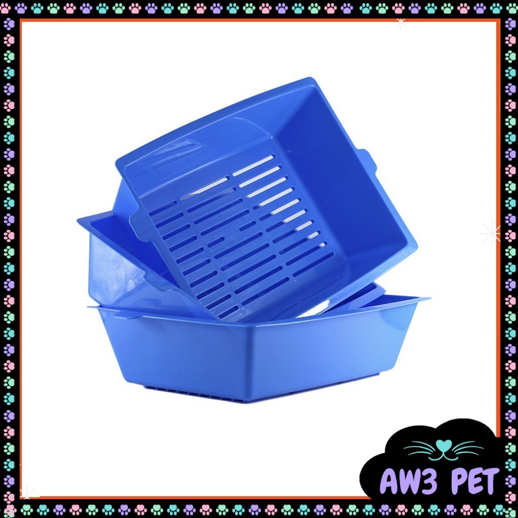 3 layer cat litter box best sale