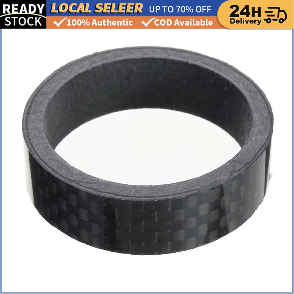 Bicycle Carbon Fiber Front Fork Spacers kit Mtb Fiber Spacer Washer
