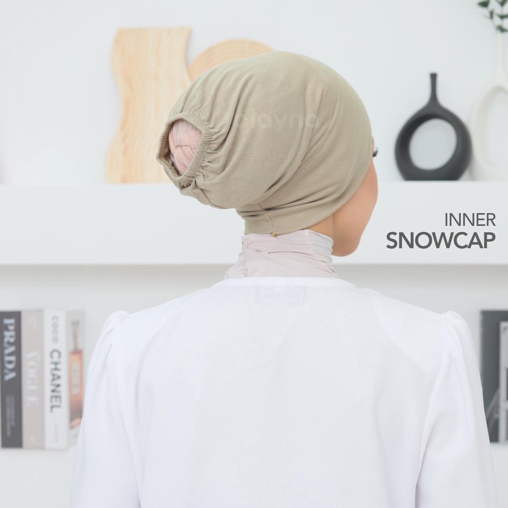 ALAYNA Inner Snowcap | Scarf Anak Tudung Cotton Berlubang Bergetah ...
