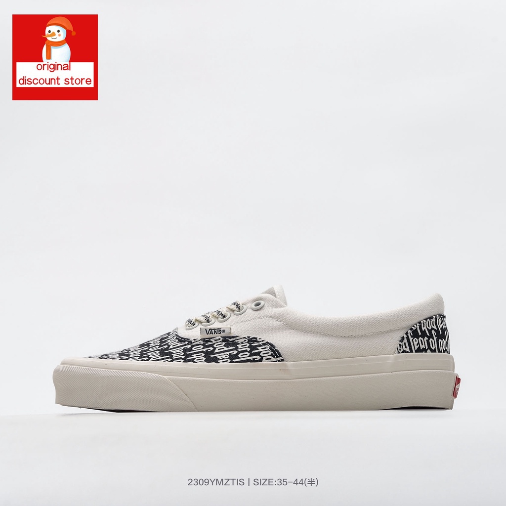 Ready Stock Fear Of God x VS Era 95 Reissue Canvas low-top