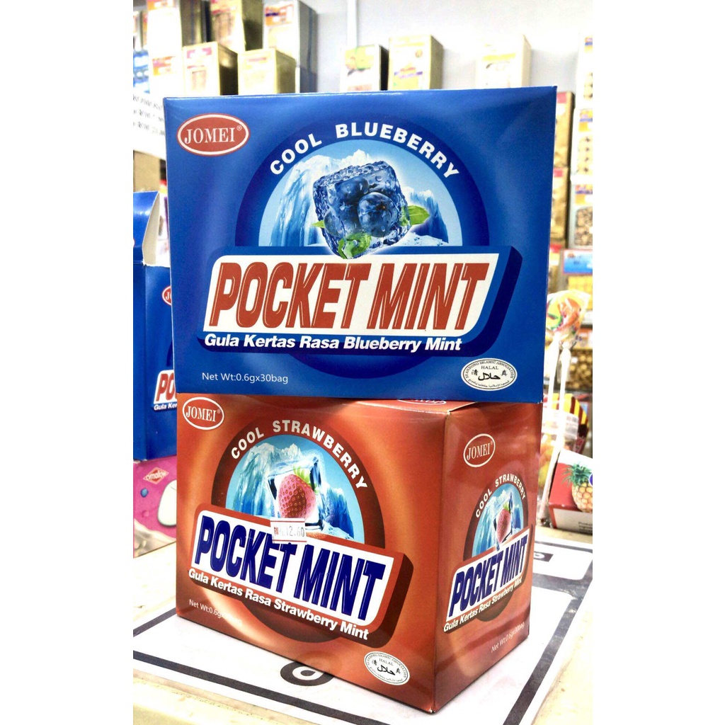 HOT Pocket Mint / Gula Kertas (HALAL) Shopee Malaysia
