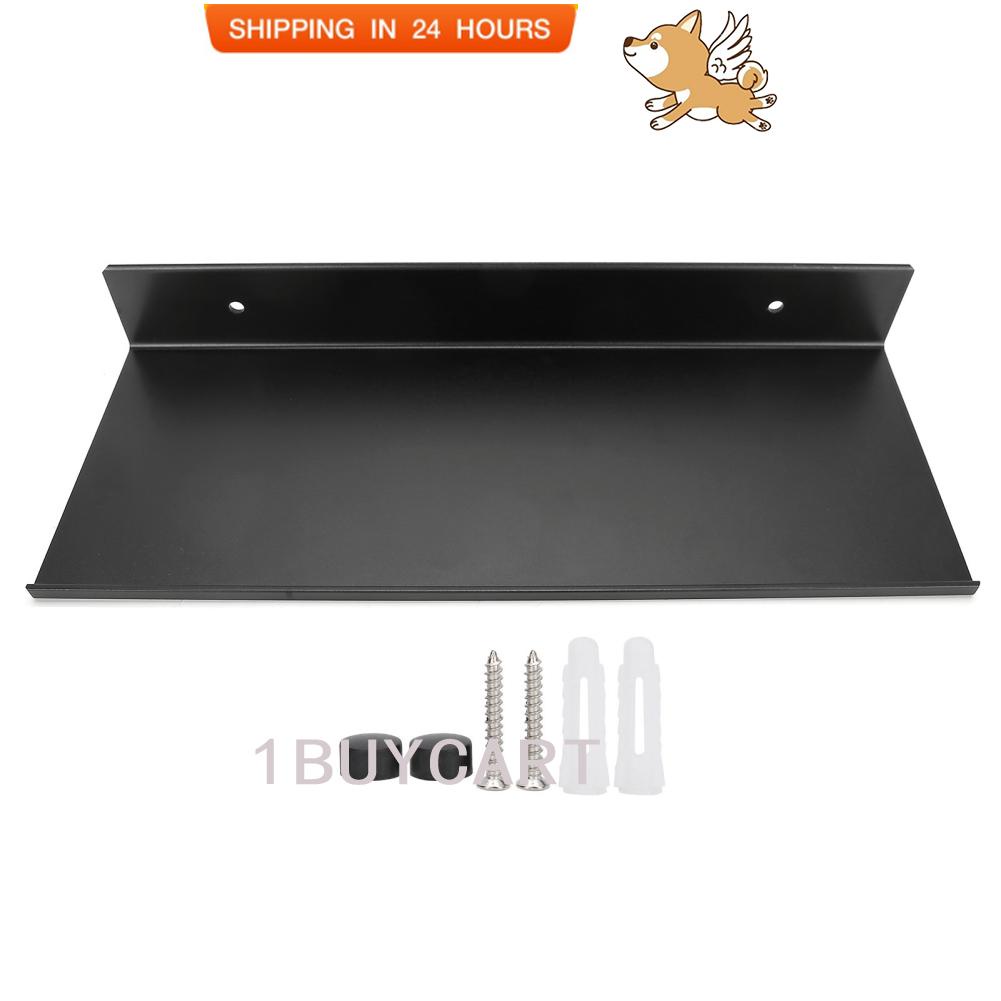 Buybest1 Aluminum Bathroom Shelf No Drill Hanging Shower Wall Mounted
