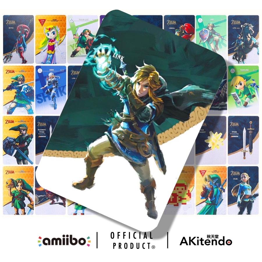 Zelda Amiibo NFC Cards Full Set 37 PCS For Zelda Tears Of The Kingdom ...