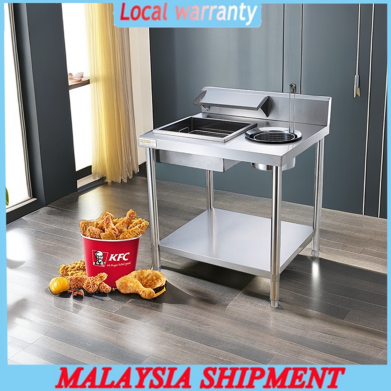 Breading Table Fried Chicken Breading Machine Hamburger Breading ...