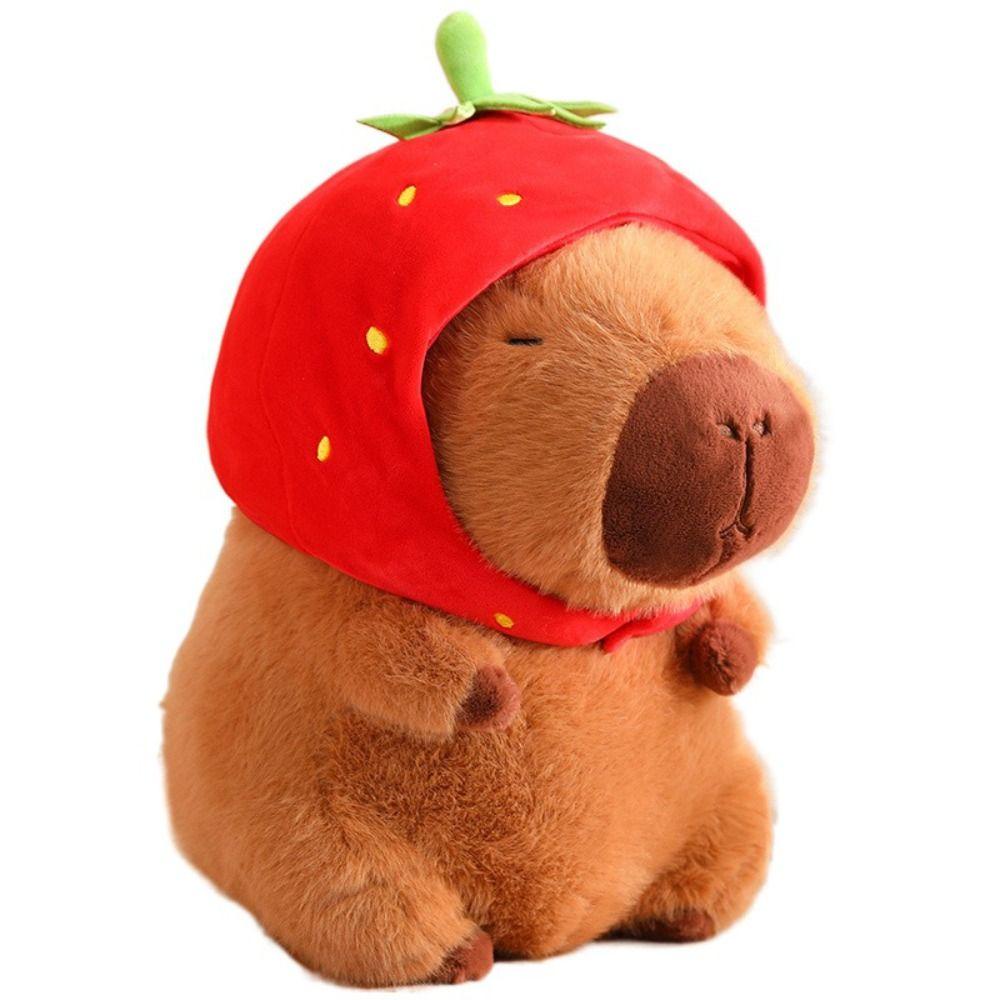 MAOYE Capybara Plush Pendant, Capybara Rodent Simulation Capybara Plush